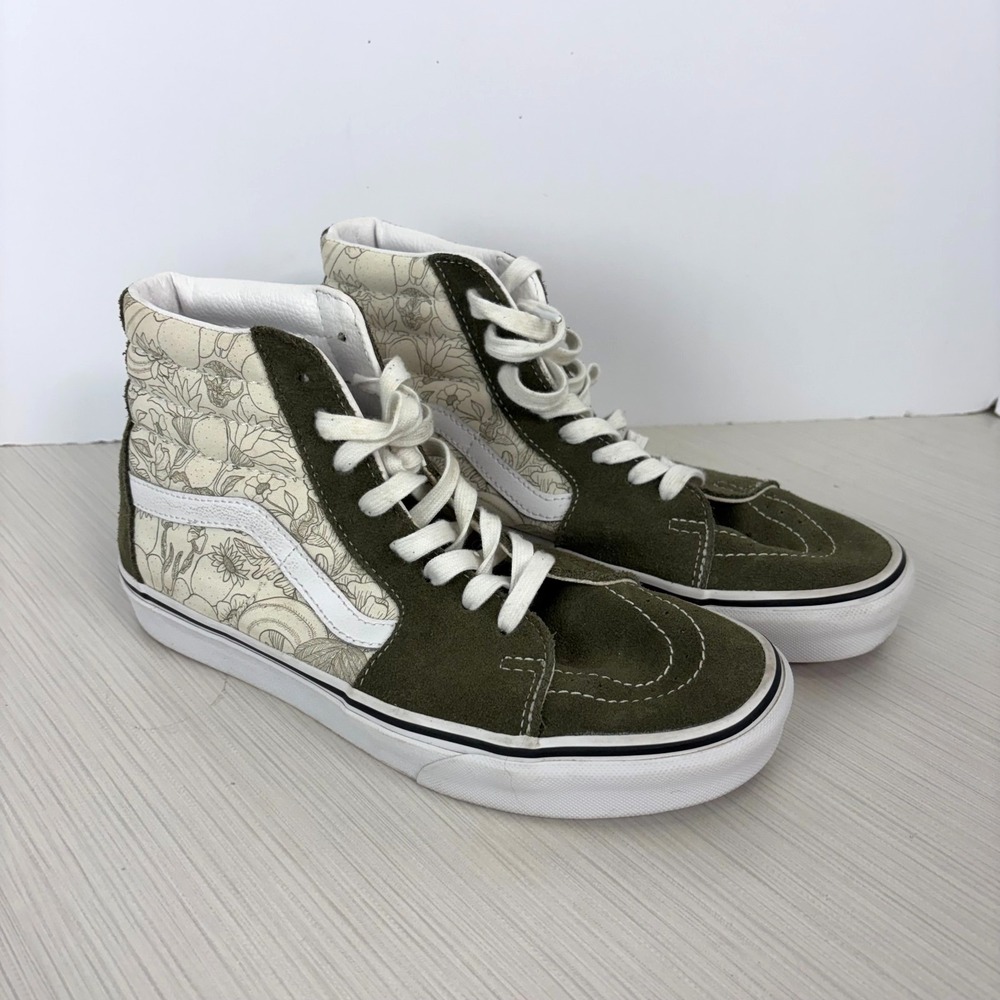Vans Sk8-Hi Desert Skulls Grape Leaf Mens 8 Womens 9.5 VNOA32QGRQV Sneakers